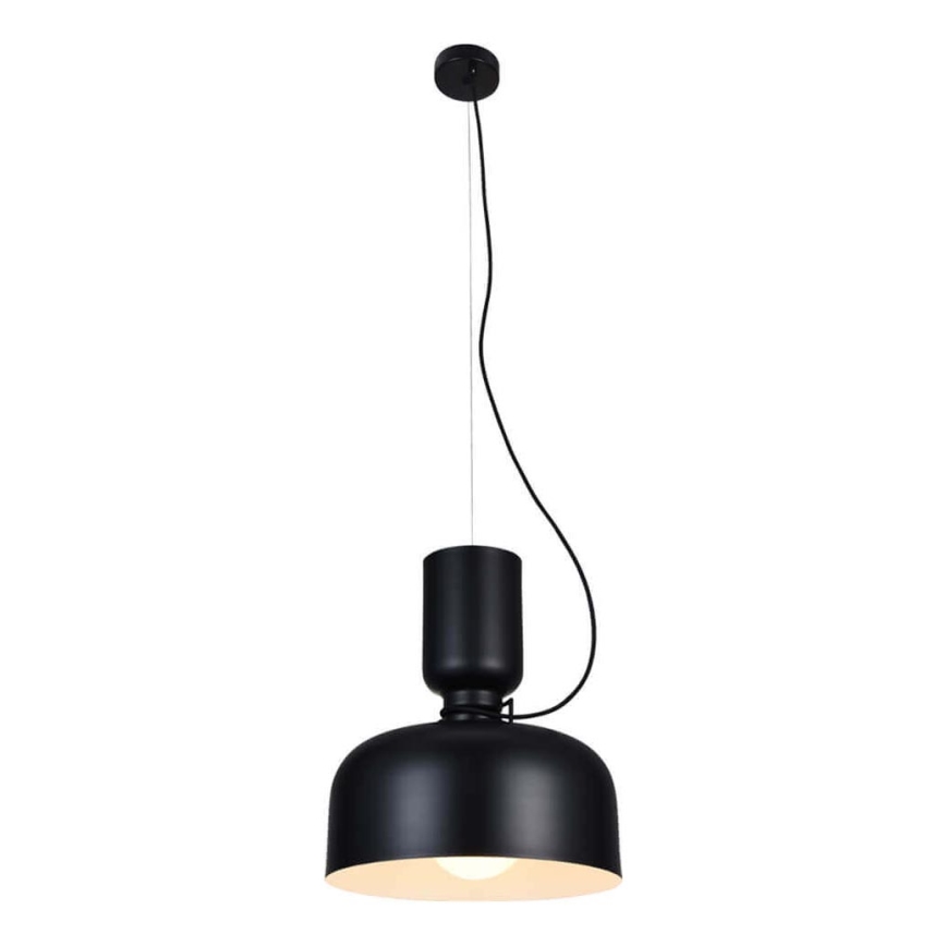 Candelabro suspenso ABEL 2xE27/11W/230V diâmetro 28 cm preto