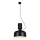 Candelabro suspenso ABEL 2xE27/11W/230V diâmetro 28 cm preto