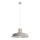 Candelabro suspenso AFRA 1xE27/60W/230V cinzento/faia