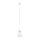 Candelabro suspenso AGUSTINO 1xE27/60W/230V branco/faia