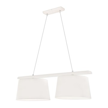 Candelabro suspenso AIDA 2xE27/60W/230V carvalho - FSC certificado