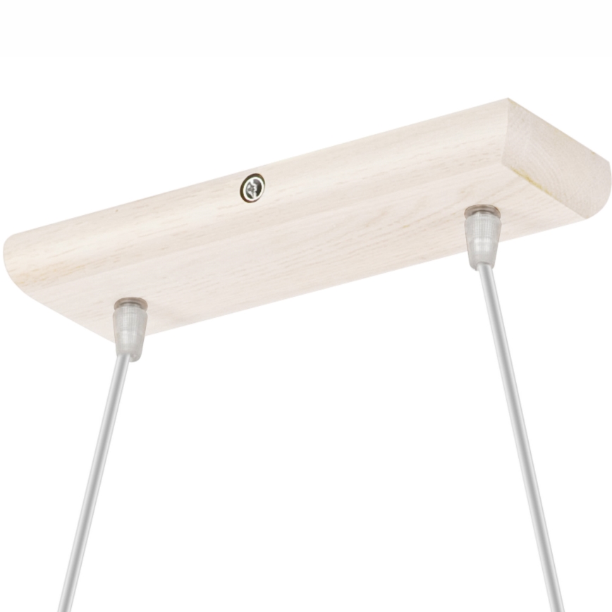 Candelabro suspenso AIDA 2xE27/60W/230V carvalho - FSC certificado
