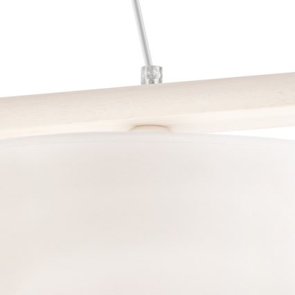 Candelabro suspenso AIDA 2xE27/60W/230V carvalho - FSC certificado
