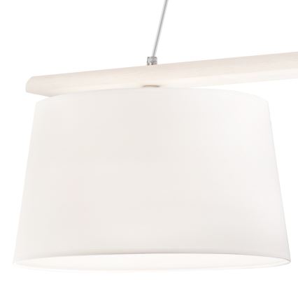 Candelabro suspenso AIDA 2xE27/60W/230V carvalho - FSC certificado