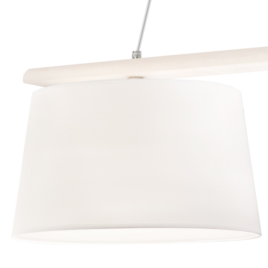 Candelabro suspenso AIDA 2xE27/60W/230V carvalho - FSC certificado