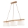 Candelabro suspenso AIDA 3xE27/60W/230V carvalho - FSC certificado