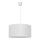 Candelabro suspenso ALBA 1xE27/15W/230V d. 40 cm branco