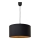 Candelabro suspenso ALBA 1xE27/15W/230V d. 40 cm preto/dourado