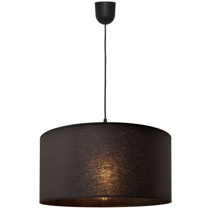 Candelabro suspenso ALBA 1xE27/15W/230V d. 40 cm preto