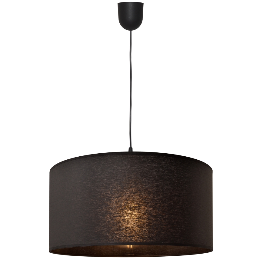 Candelabro suspenso ALBA 1xE27/15W/230V d. 40 cm preto