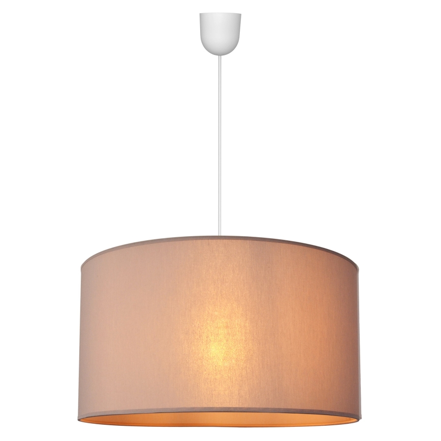 Candelabro suspenso ALBA 1xE27/15W/230V d. 45 cm bege