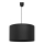 Candelabro suspenso ALBA 1xE27/15W/230V d. 45 cm preto
