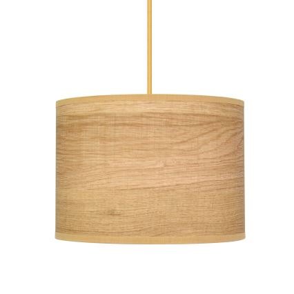 Candelabro suspenso ALBA 1xE27/15W/230V diâmetro 20 cm castanho