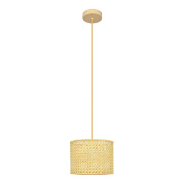 Candelabro suspenso ALBA 1xE27/15W/230V diâmetro 20 cm vime