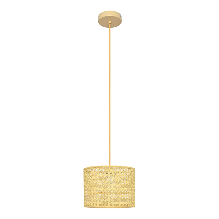 Candelabro suspenso ALBA 1xE27/15W/230V diâmetro 20 cm vime