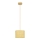 Candelabro suspenso ALBA 1xE27/15W/230V diâmetro 20 cm vime