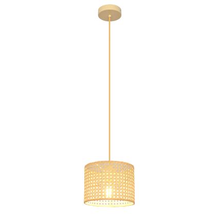 Candelabro suspenso ALBA 1xE27/15W/230V diâmetro 20 cm vime