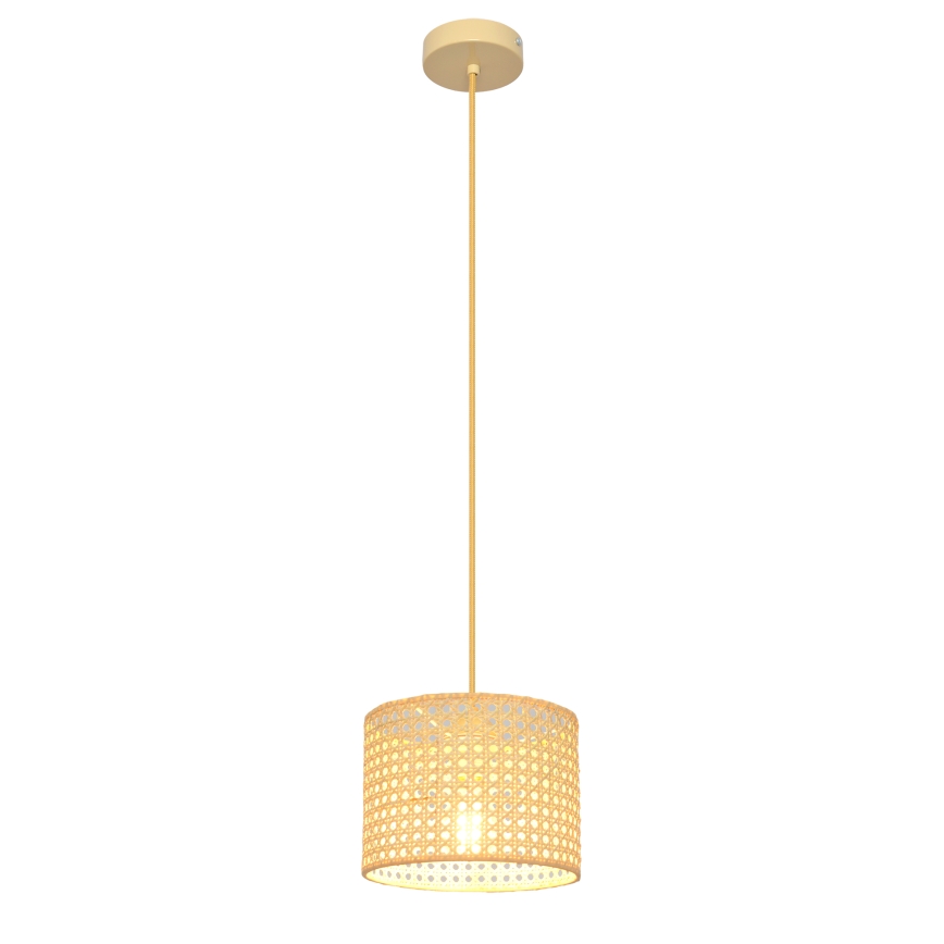 Candelabro suspenso ALBA 1xE27/15W/230V diâmetro 20 cm vime