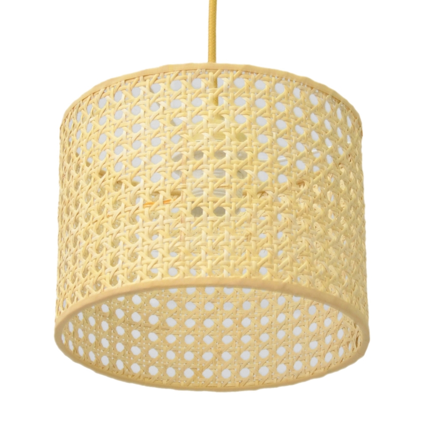 Candelabro suspenso ALBA 1xE27/15W/230V diâmetro 20 cm vime