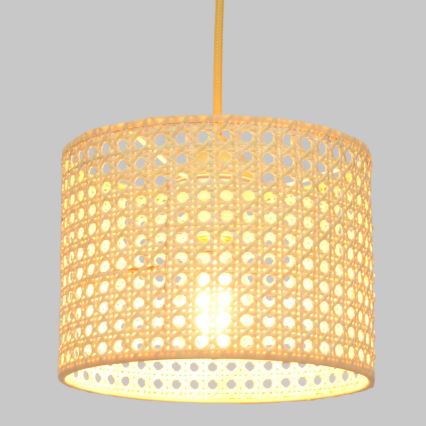 Candelabro suspenso ALBA 1xE27/15W/230V diâmetro 20 cm vime