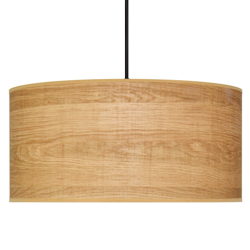 Candelabro suspenso ALBA 1xE27/15W/230V diâmetro 40 cm castanho/preto