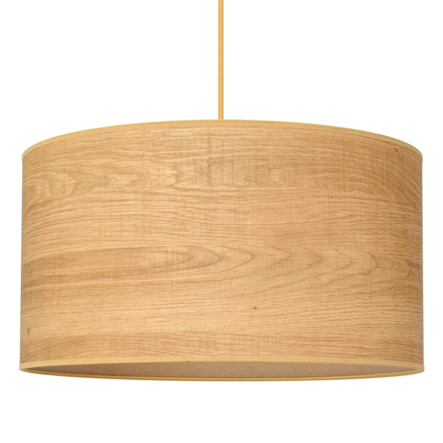 Candelabro suspenso ALBA 1xE27/15W/230V diâmetro 45 cm castanho
