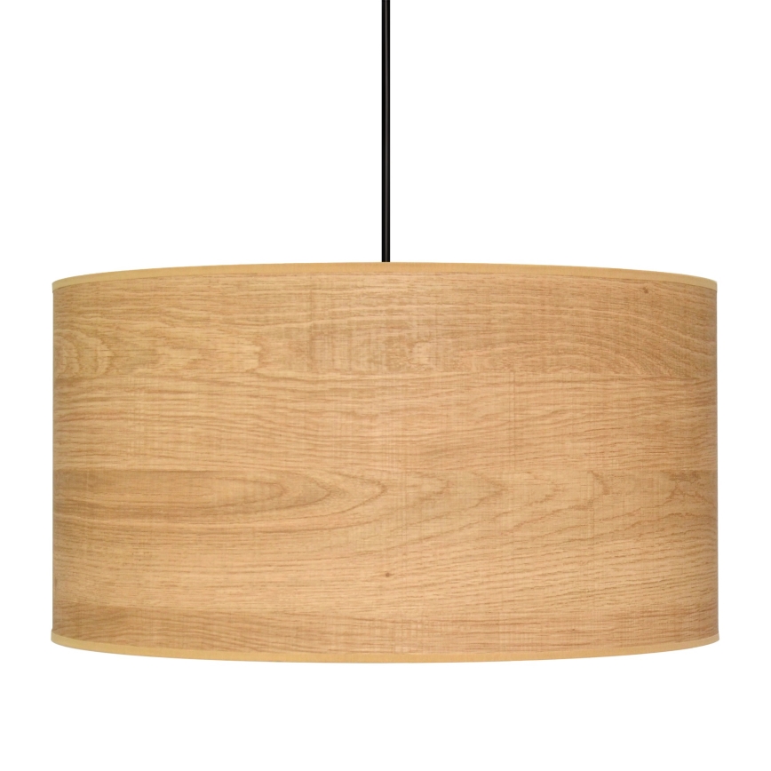Candelabro suspenso ALBA 1xE27/15W/230V diâmetro 45 cm castanho/preto