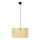 Candelabro suspenso ALBA 1xE27/15W/230V diâmetro 45 cm vime/preto
