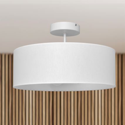 Candelabro suspenso ALBA 3xE27/15W/230V branco