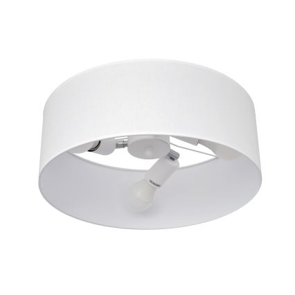 Candelabro suspenso ALBA 3xE27/15W/230V branco