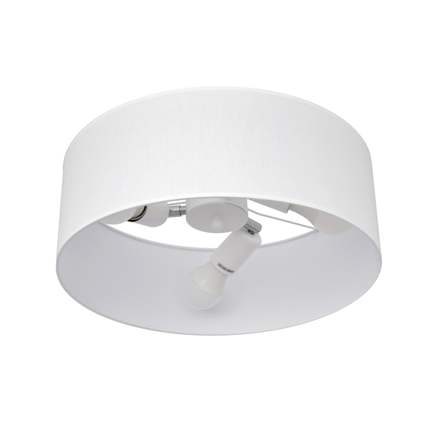 Candelabro suspenso ALBA 3xE27/15W/230V branco