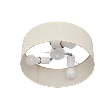 Candelabro suspenso ALBA 3xE27/15W/230V cremoso