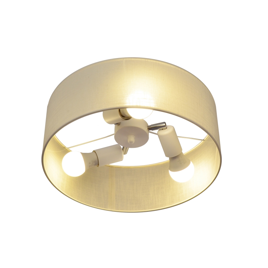 Candelabro suspenso ALBA 3xE27/15W/230V cremoso