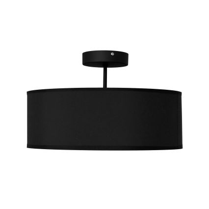 Candelabro suspenso ALBA 3xE27/15W/230V preto