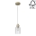 Candelabro suspenso ALESSANDRO 1xE27/60W/230V carvalho  - certificado por FSC