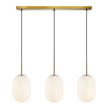 Candelabro suspenso ALIAS 3xE14/40W/230V dourada