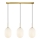 Candelabro suspenso ALIAS 3xE14/40W/230V dourada