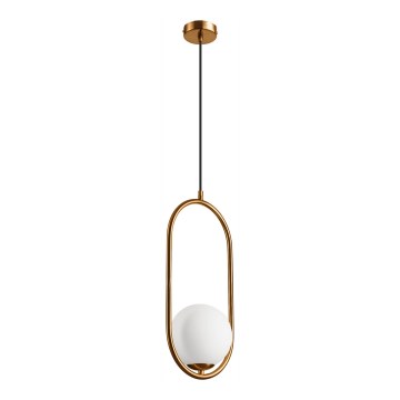 Candelabro suspenso AMBER 1xG9/5W/230V 140 cm