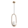 Candelabro suspenso AMBER 1xG9/5W/230V 140 cm