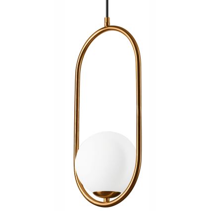 Candelabro suspenso AMBER 1xG9/5W/230V 140 cm