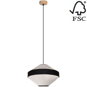 Candelabro suspenso AMIGO 1xE27/60W/230V carvalho – FSC certificado