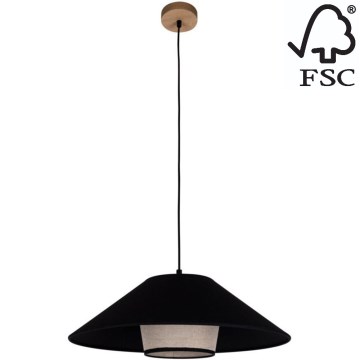 Candelabro suspenso AMIGO 1xE27/60W/230V carvalho – FSC certificado