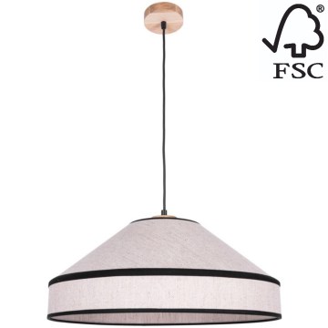 Candelabro suspenso AMIGO 1xE27/60W/230V carvalho – FSC certificado