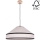 Candelabro suspenso AMIGO 1xE27/60W/230V carvalho – FSC certificado