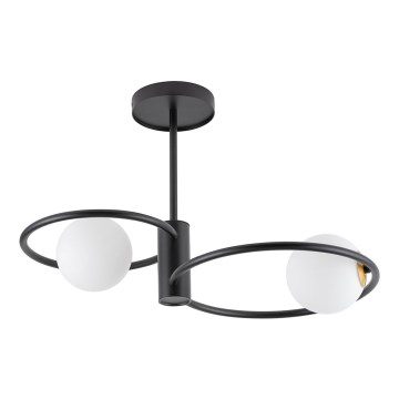 Candelabro suspenso AQUA 2xG9/12W/230V preto