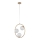 Candelabro suspenso AQUA 3xG9/12W/230V dourada