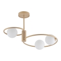 Candelabro suspenso AQUA 3xG9/12W/230V dourada