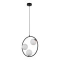 Candelabro suspenso AQUA 3xG9/12W/230V preto