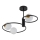 Candelabro suspenso AQUA 3xG9/12W/230V preto