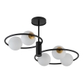 Candelabro suspenso AQUA 5xG9/12W/230V preto